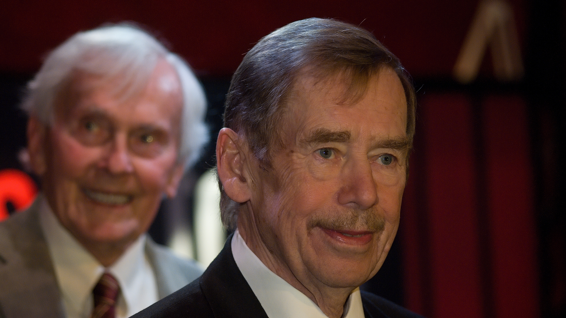 Václav Havel a Miroslav Zikmund