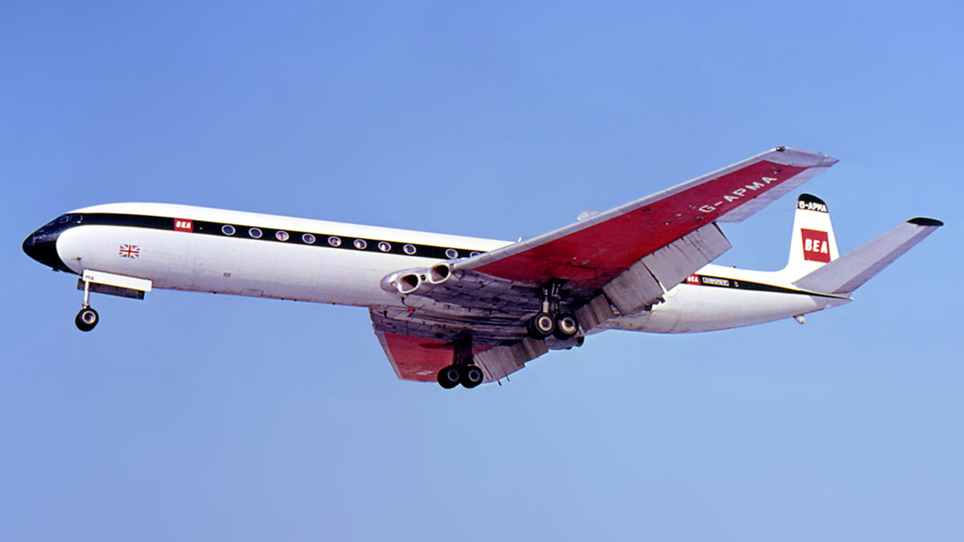 Letoun de Havilland D.H. 106 Comet..