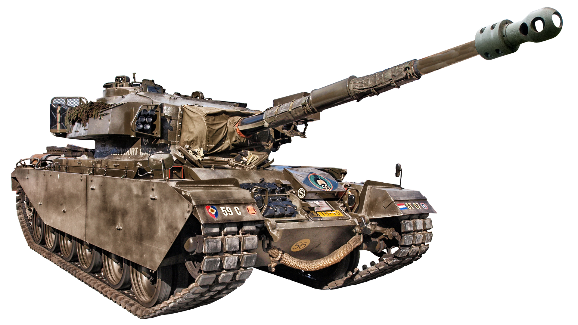 Tank v celé své kráse