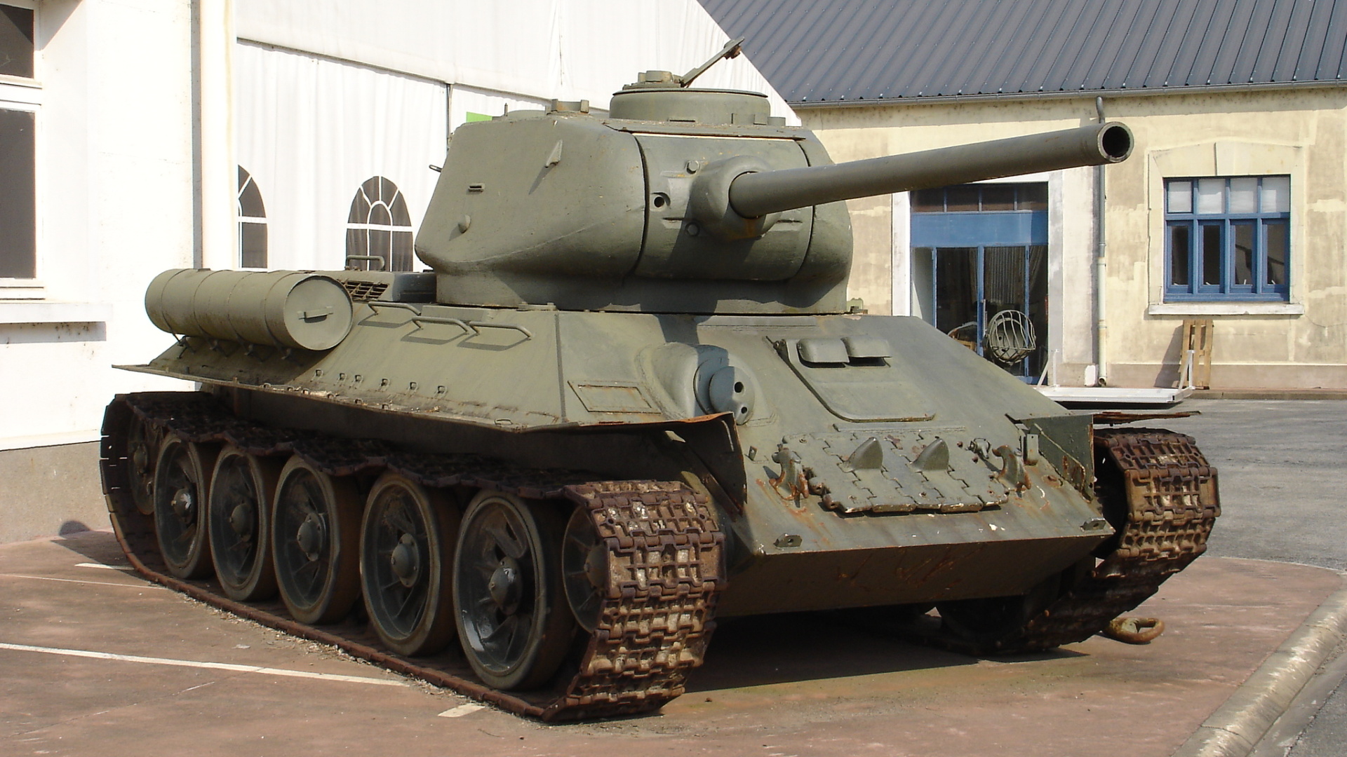 Populární sovětský tank T34