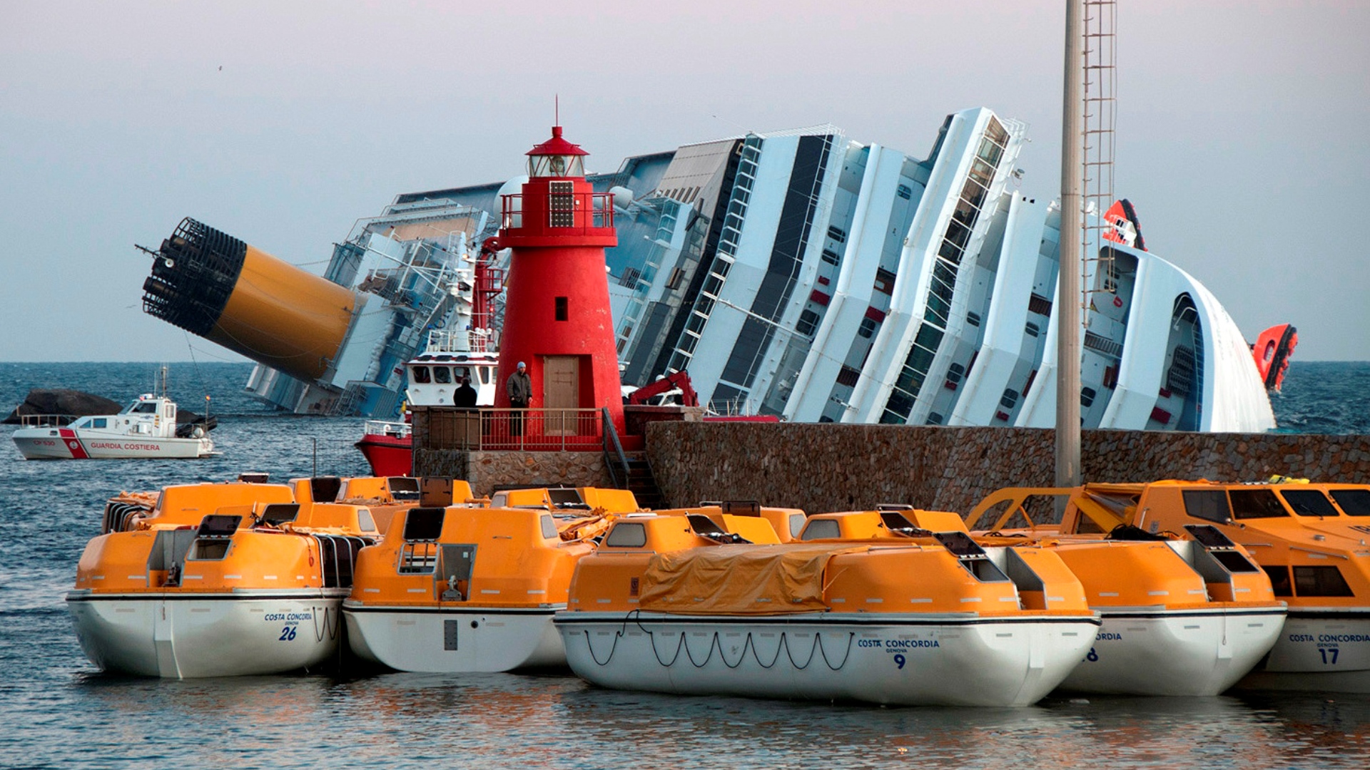 Potopená Costa Concordia