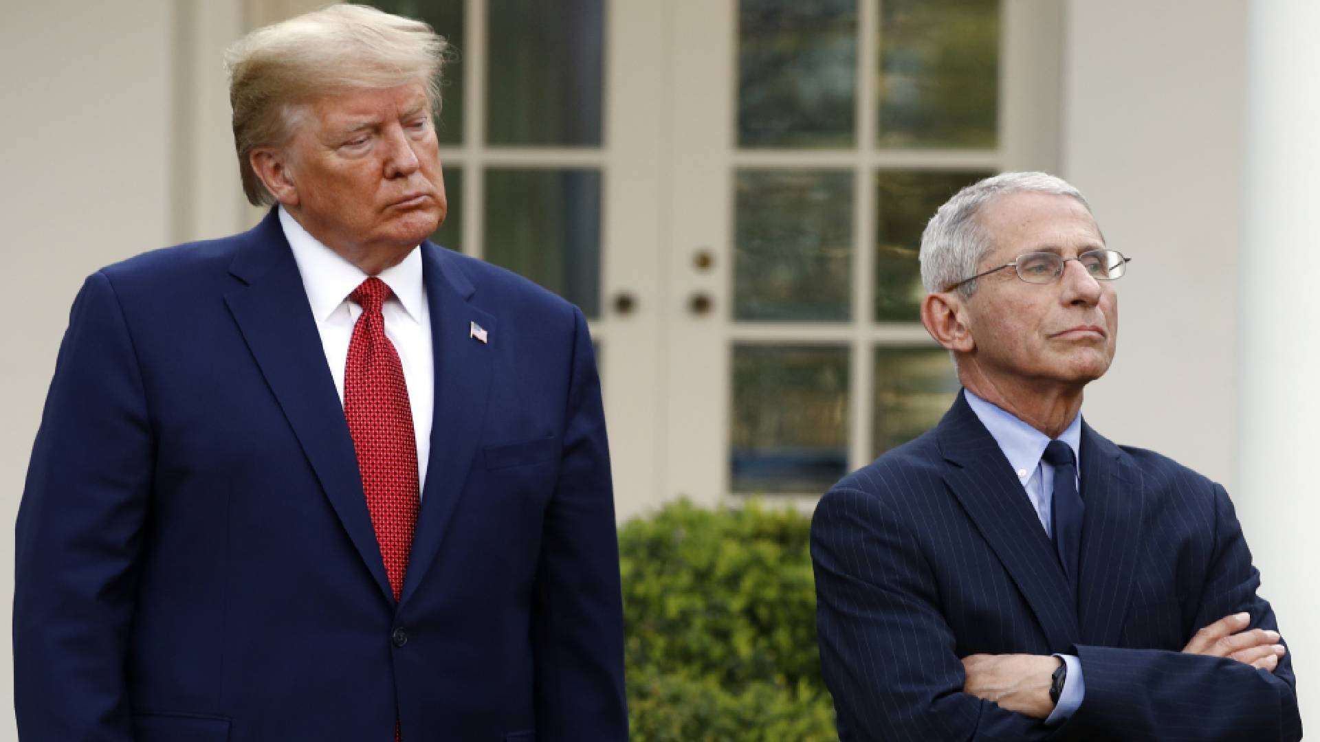 Donald Trump a Anthony Fauci - kdo tady má navrch?
