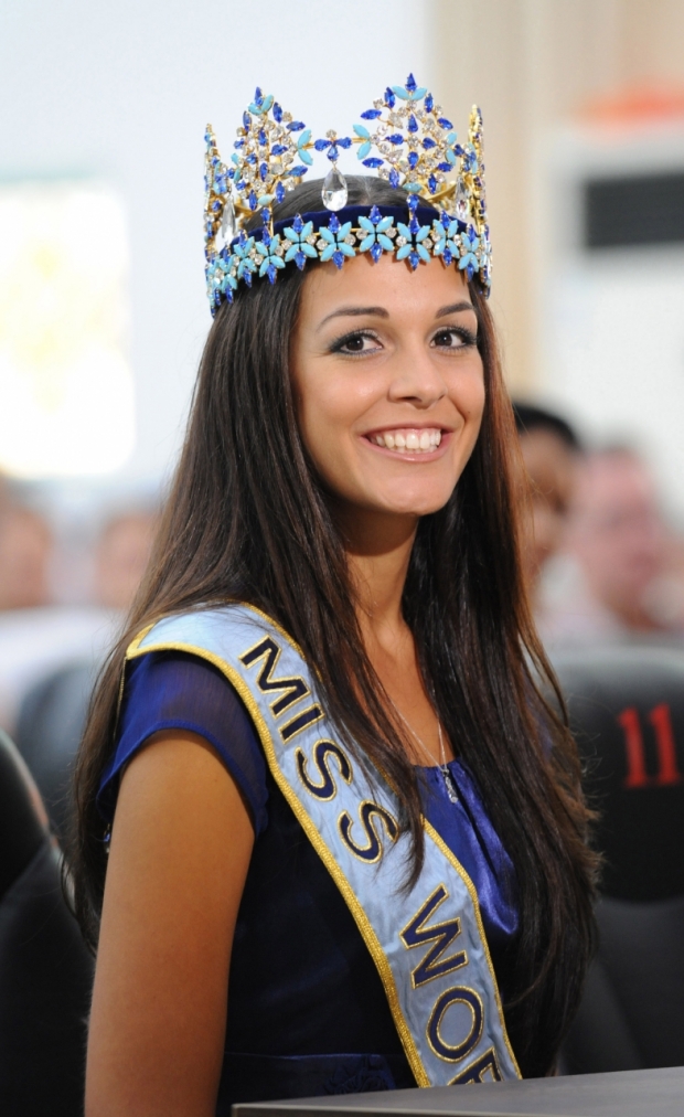 Kaiane Aldorino z Gibraltaru se stala Miss World 2009 Foto: Isifa