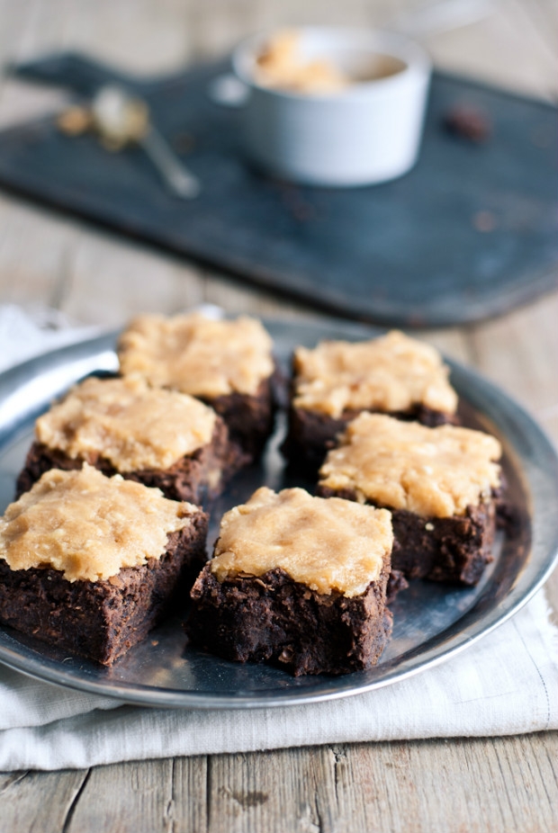 Brownies se slaným karamelem  Foto: Sweet pixel blog