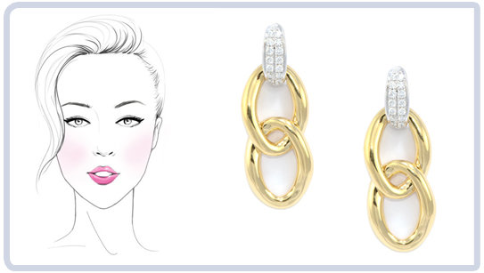 oval-face-earrings Foto: 