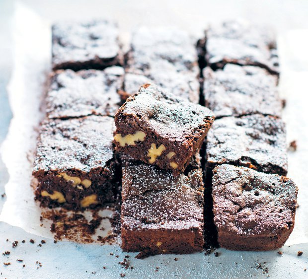Tradiční ořechové brownies  Foto: 