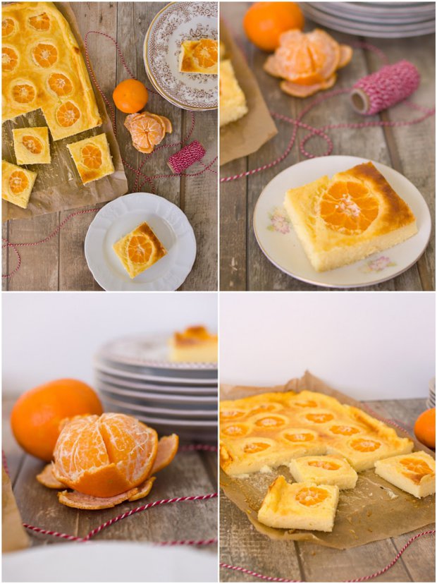 Tvarohové řezy s mandarinkami  Foto: 