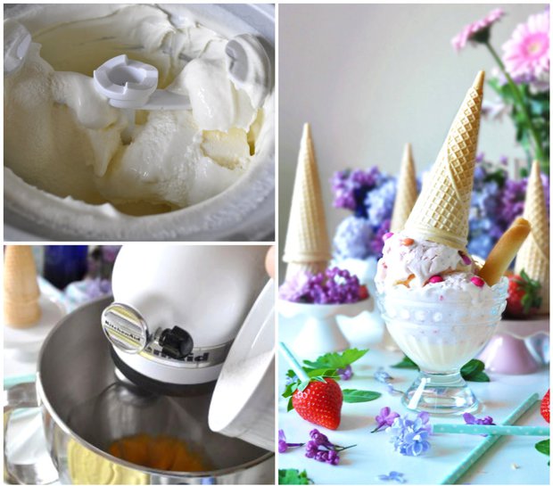 Lahodná jahodová zmrzlina ze tří ingrediencí  Foto: 
