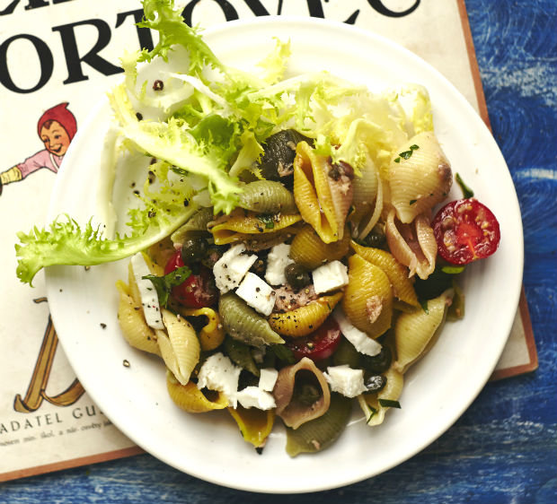Italský těstovinový salát Foto: Kuchařka pro mého muže