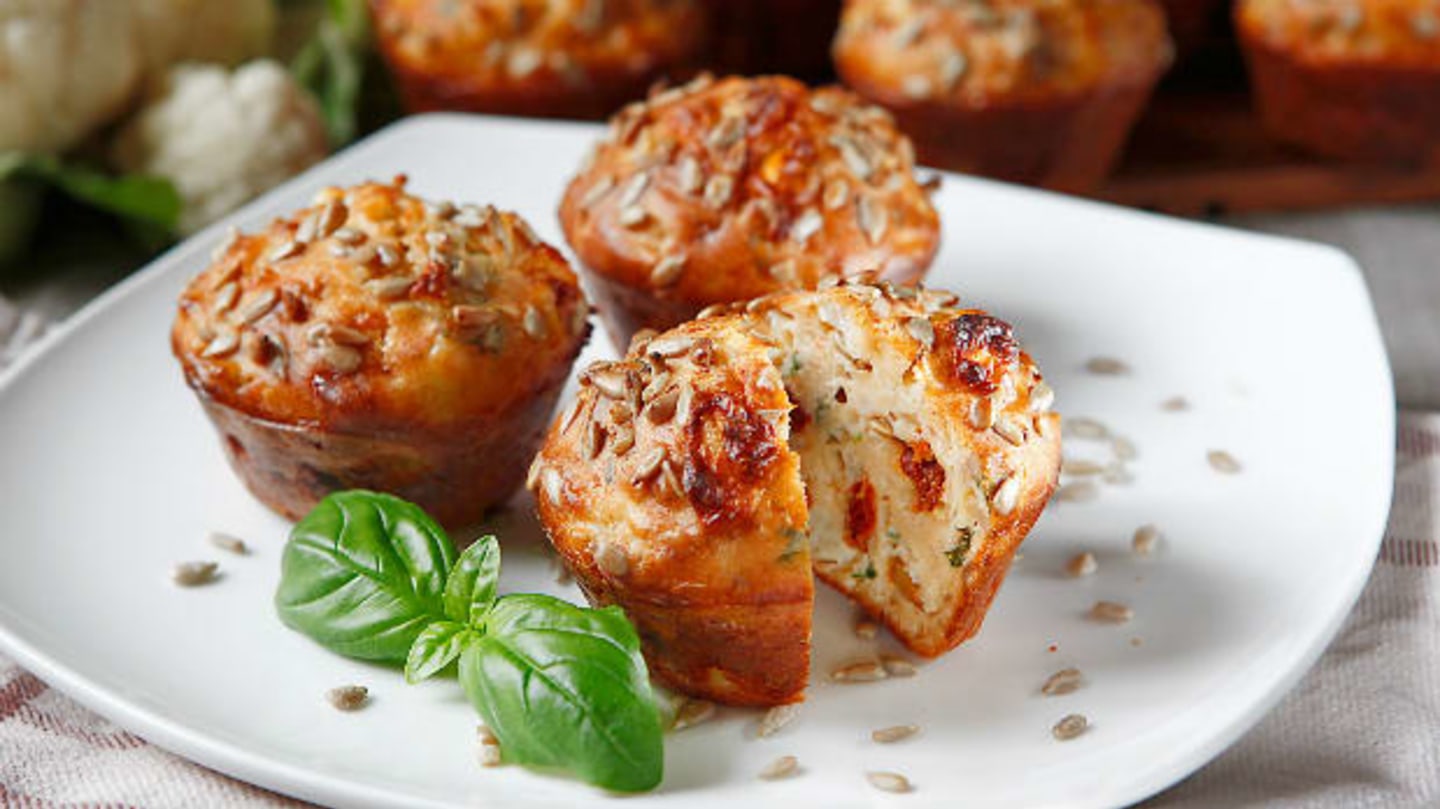 Květákové muffiny Květákové muffiny