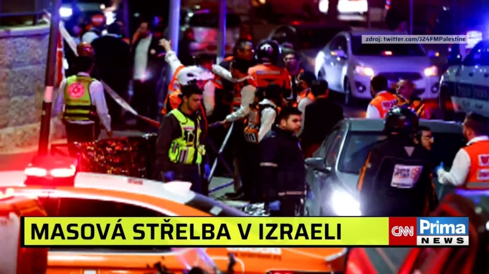 Střelba v Jeruzalémě si vyžádala nejméně sedm mrtvých