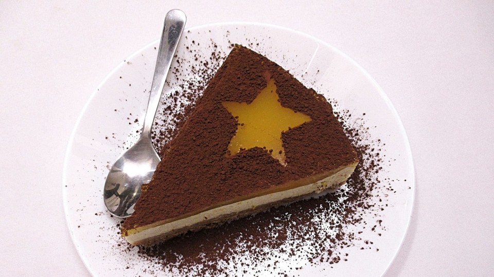 Pomerančový cheesecake