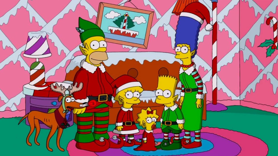 5 nejlepších vánočních dílů Simpsonových Simpsonovi Prima Cool