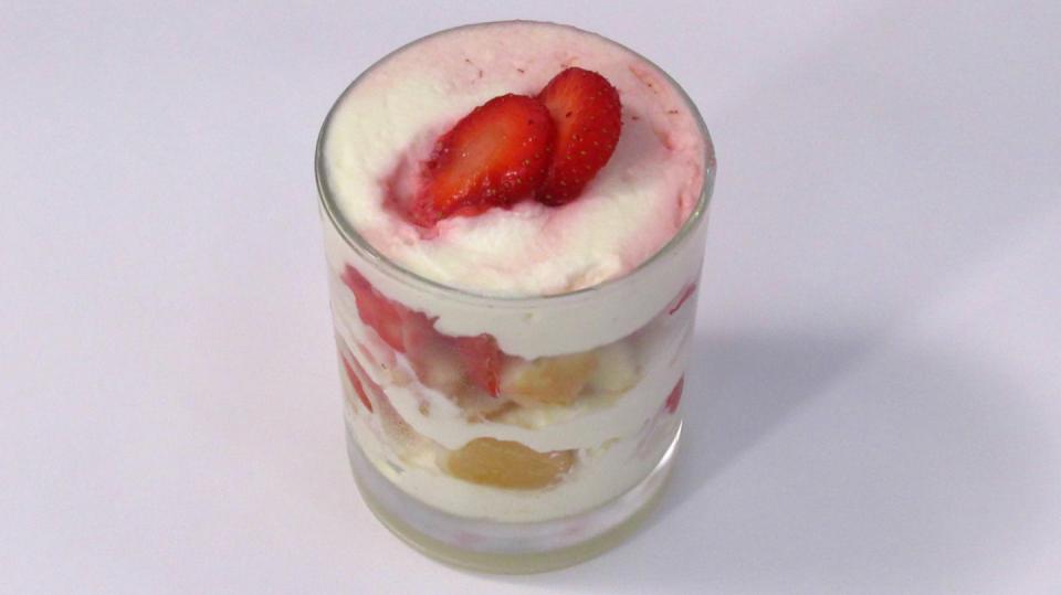 Jahodové tiramisu do skleničky