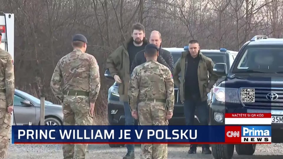 Překvapivá návštěva prince Williama v Polsku
