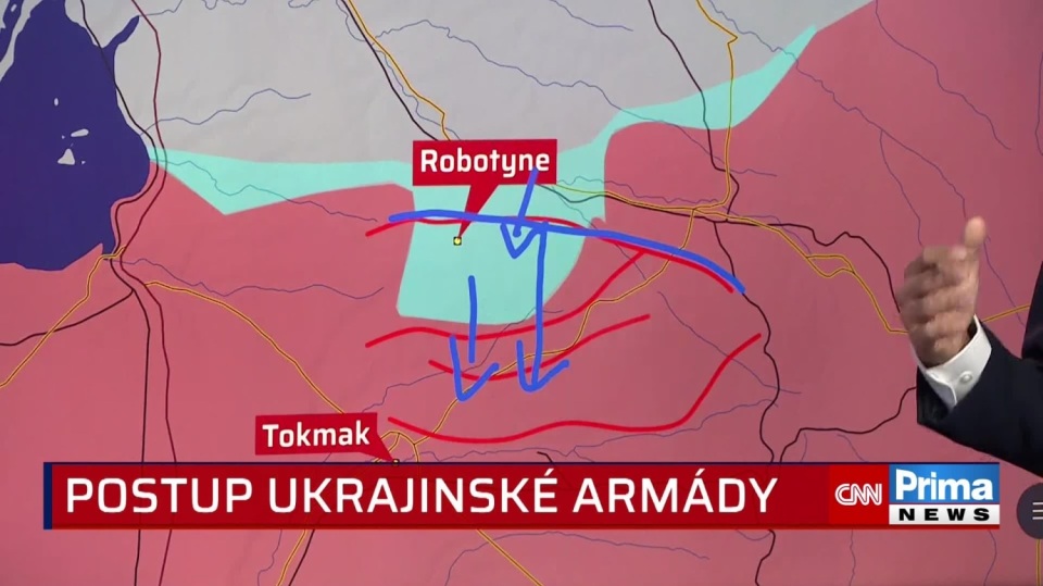 Postup ukrajinské armády