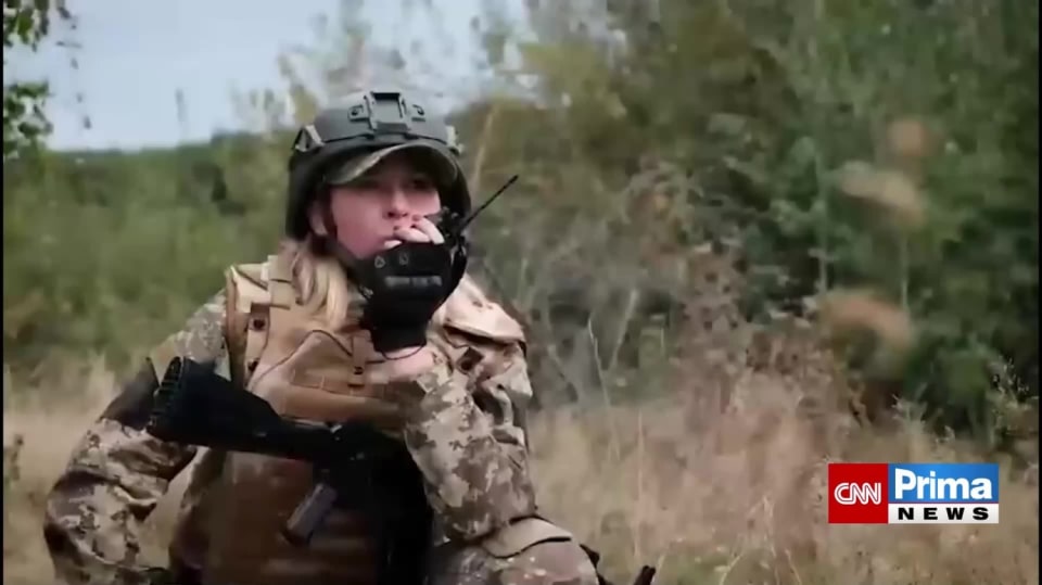 Příprava ukrajinských žen na válku