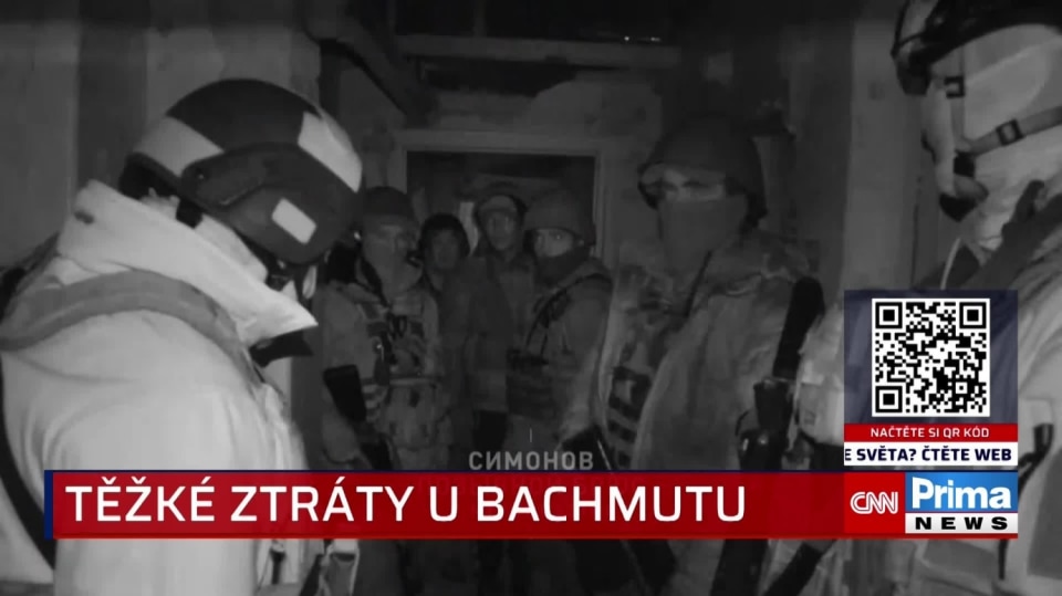 CNN: Těžké ztráty u Bachmutu