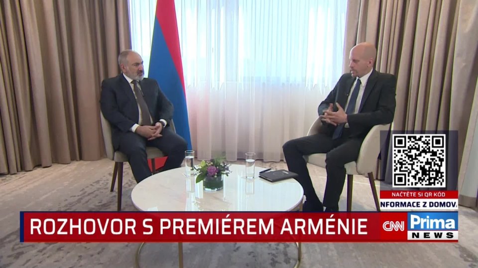 Rozhovor s premiérem Arménie Nikolem Pašinjanem