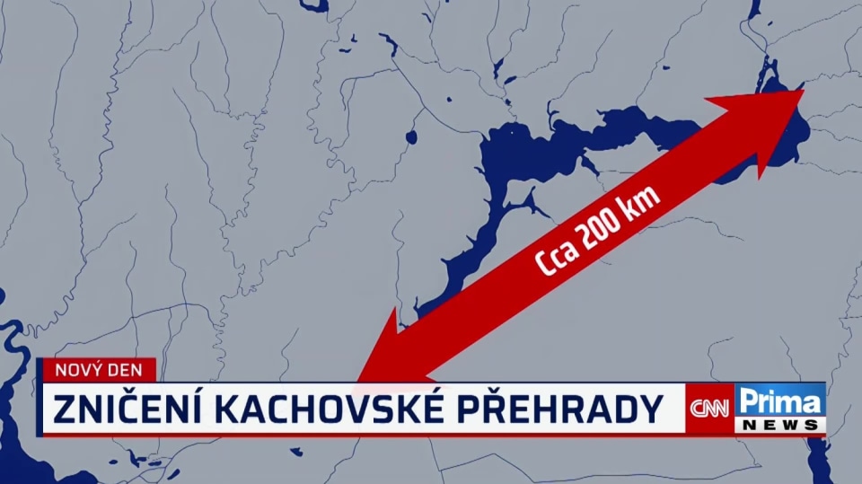 Analytik Vojáček o zničené Kachovské přehradě