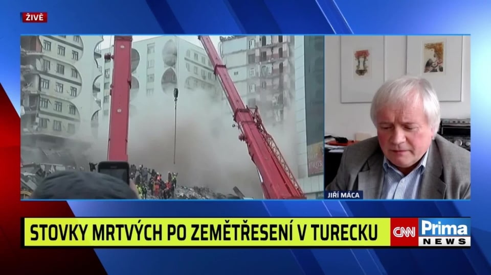 Jiří Máca k zemětřesení v Turecku