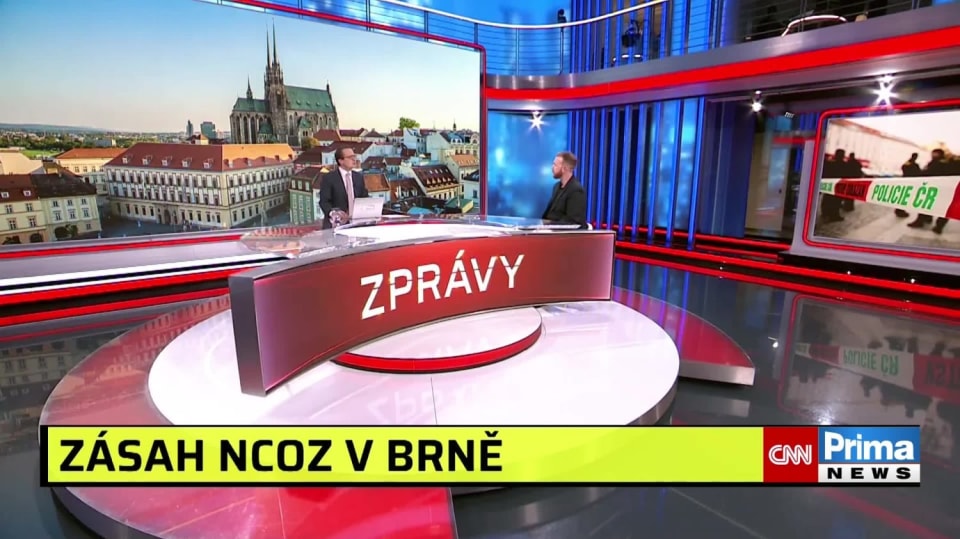 Zásah NCOZ v Brně