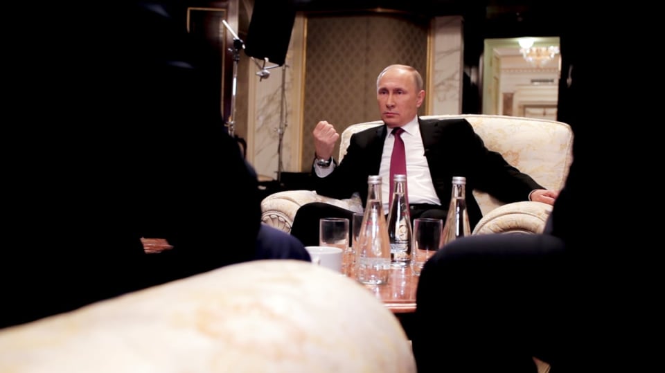 Vladimir Putin v rozhovoru s Oliverem Stonem Vladimir Putin v rozhovoru s Oliverem Stonem