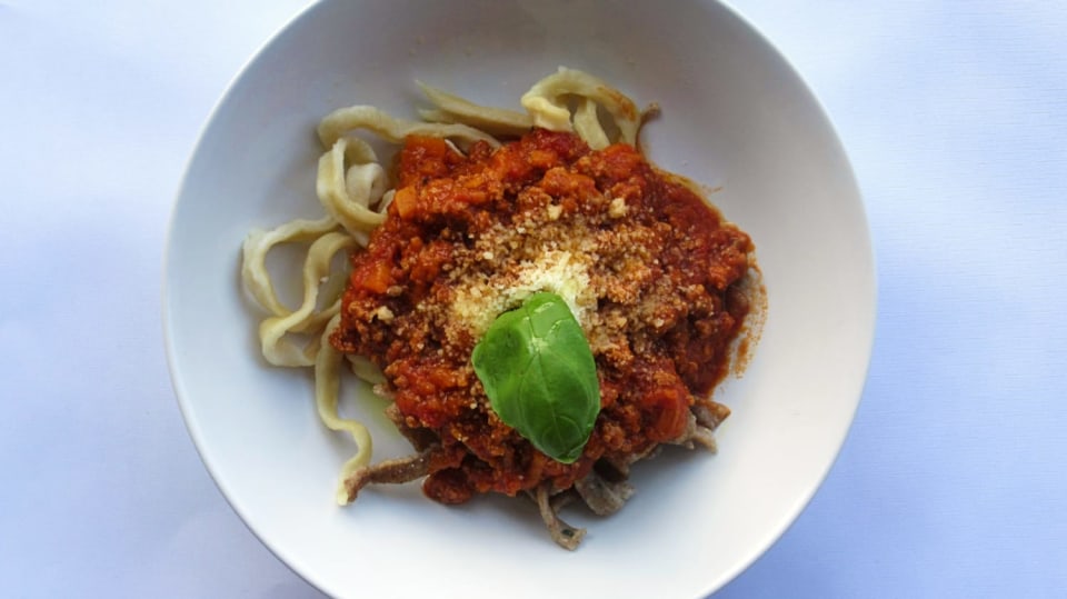 Pappardelle Bolognese