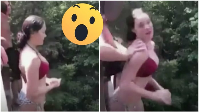 Dívka po pádu z mostu skončila v nemocnici 1 Dívka po pádu z mostu skončila v nemocnici 1