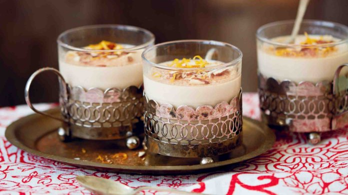 Orientální panna cotta s čajem darjeeling Orientální panna cotta s čajem darjeeling