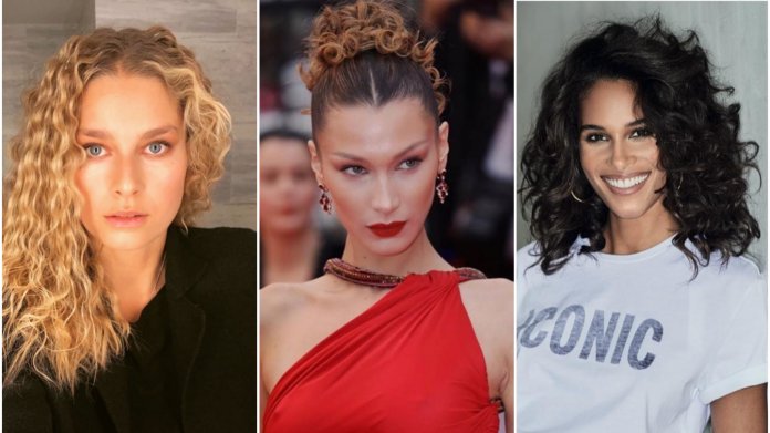 Hana Soukupová, Bella Hadid, Cindy Bruna Hana Soukupová, Bella Hadid, Cindy Bruna