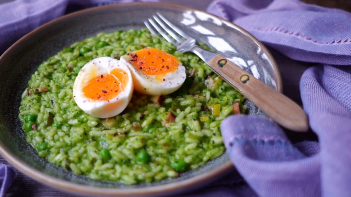 S Klárou v kuchyni: Zelené jarní risotto S Klárou v kuchyni: Zelené jarní risotto