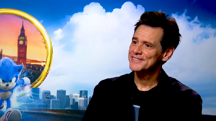 Jim Carrey balil reportérku 1 Jim Carrey balil reportérku 1