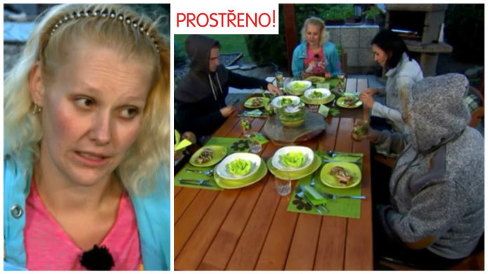 Večeře v totální zimě. Večeře v totální zimě.
