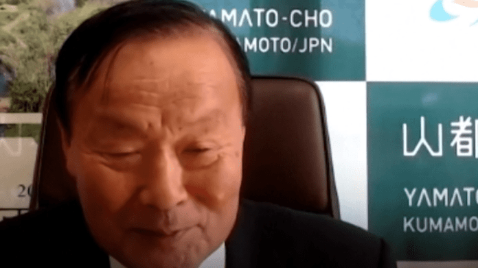 Japonský starosta Jo Baiden je slavný 1 Japonský starosta Jo Baiden je slavný 1
