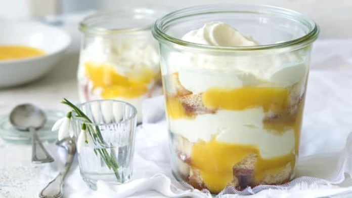 Citronový trifle Citronový trifle