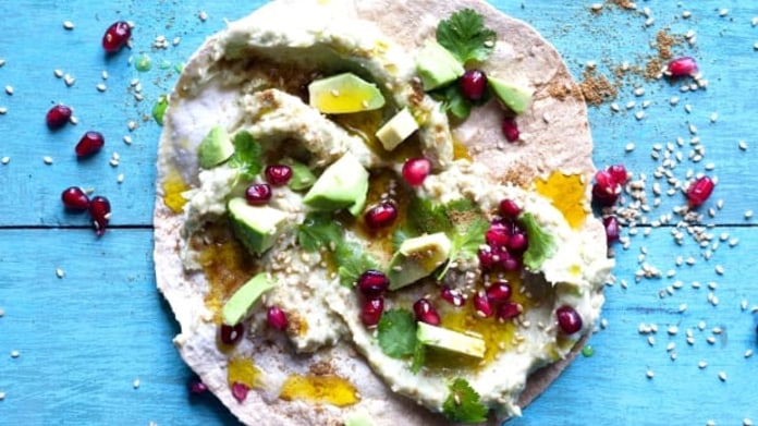 Avokádový hummus Avokádový hummus