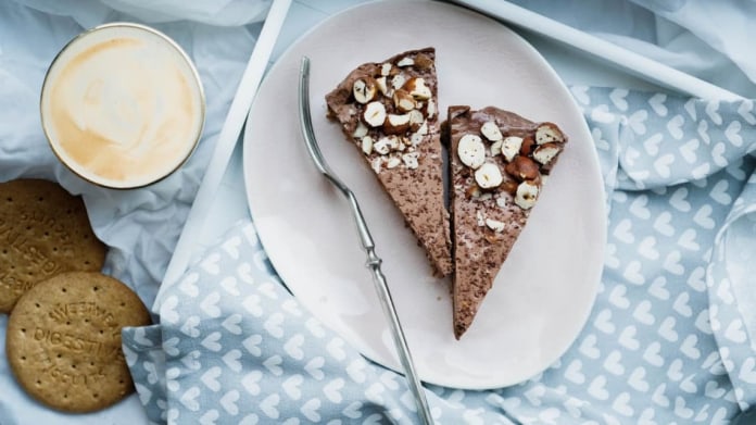 Arašídovo-čokoládový cheesecake ze skyru Arašídovo-čokoládový cheesecake ze skyru
