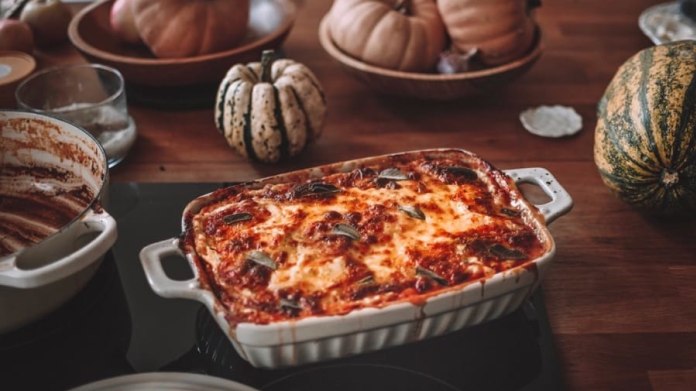 Dýňové lasagne Dýňové lasagne
