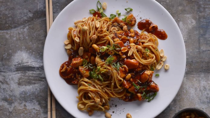 Špagety kung pao Špagety kung pao