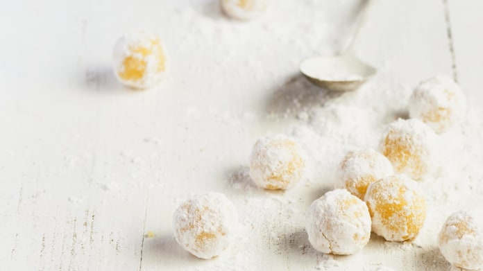 Citronové pralinky z bílé čokolády Citronové pralinky z bílé čokolády