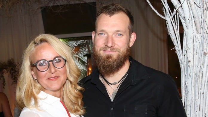 Vendula Pizingerová se svým mužem Josefem, se kterým ročního Josífka. Vendula Pizingerová se svým mužem Josefem, se kterým ročního Josífka.