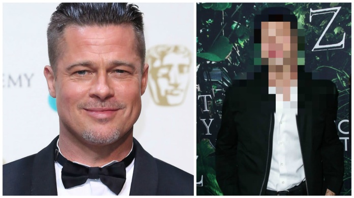 Hubený Brad Pitt. Hubený Brad Pitt.