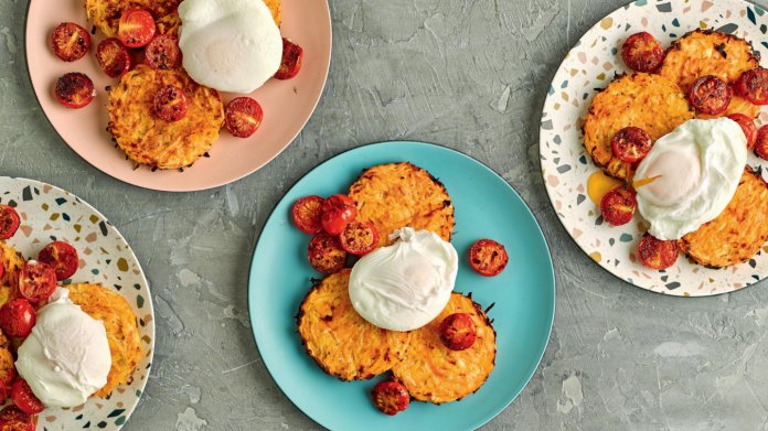 Pečené rösti z kořenové zeleniny Pečené rösti z kořenové zeleniny