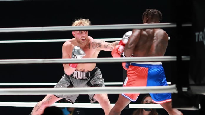 Jake Paul v ringu. 1 Jake Paul v ringu. 1
