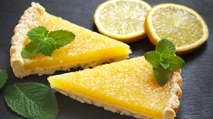 Habánský citronový koláč z křehkého těsta Habánský citronový koláč z křehkého těsta