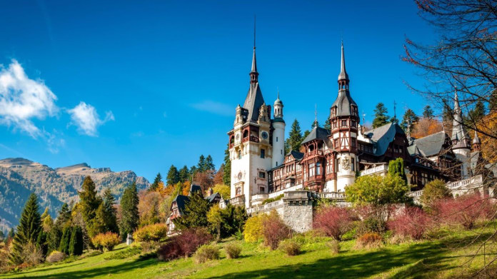 Hrad Sinaia, Rumunsko Hrad Sinaia, Rumunsko