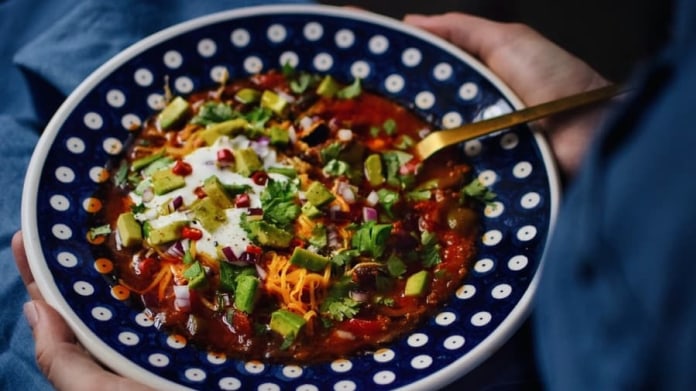 Pikantní taco polévka Pikantní taco polévka