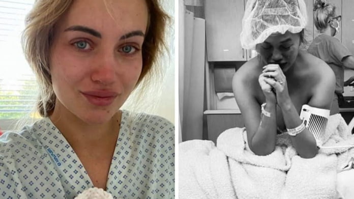 Modelky Chrissy Teigen a Natálie Kočendová. Obě mají zkušenost s potratem miminka a nebály se o ní promluvit. Modelky Chrissy Teigen a Natálie Kočendová. Obě mají zkušenost s potratem miminka a nebály se o ní promluvit.