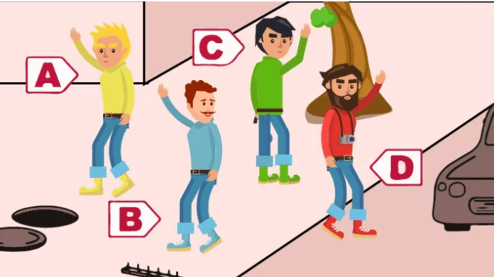Který z mužů bude mít nehodu jako první? Který z mužů bude mít nehodu jako první?